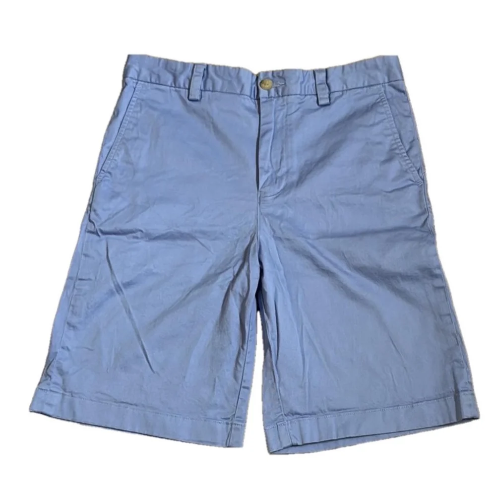 Southern Tide Boys 14 Channel Marker Khaki Short Stretch 98% Cotton 2% Spandex